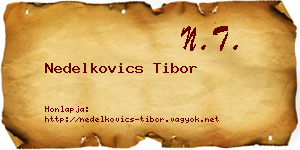 Nedelkovics Tibor névjegykártya